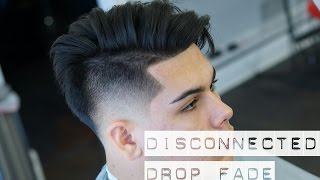 Mens Haircut Disconnected Undercut Drop Fade [upl. by Adamis219]