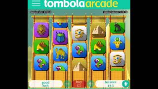 Tombola Egyptian spins and bonus rounds [upl. by Anecusa]