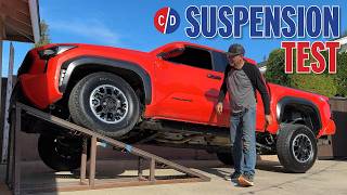 2024 Toyota Tacoma TRD OffRoad Suspension Overview and Flex Test [upl. by Gordan]