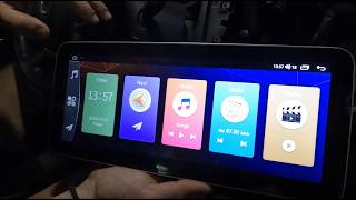 How To Install 12” Inch Android Car Stereo System In Dacia Logan 2018 [upl. by Medwin431]