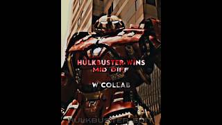 OC With AUedits  Hulkbuster Vs Iron Monger shortsmarvelironmanbattletrendingvsedit [upl. by Gennaro924]