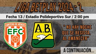 🚨EN VIVO🚨🟠⚪️ Envigado vs 🟡🟢Atlético Bucaramanga 📆 Fecha 13  2024 🔊5endeportes✋🏼 👉🏼Liga BetPlay [upl. by Ramor16]