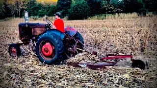 Mulching Corn Stalks  Case VAC14 [upl. by Olfe377]