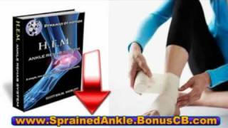 treatment for sprained ankle symptoms  hem sprained ankle rehab treatment [upl. by Hanako]