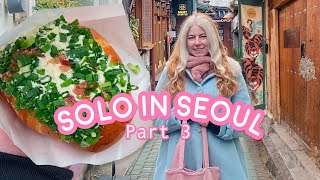 ☆Solo in Seoul  Traveling Alone In Seoul Part 3☆ Insadong Hanok Village Dongdaemun Night Market [upl. by Lecia]