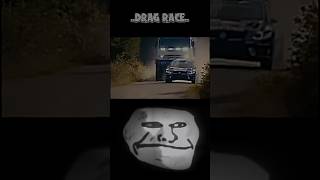 🥵dragrace 🔥💀car vs truck 💀racing dragrace shorts youtubeshorts channelpagestrollface yt [upl. by Nesiaj502]