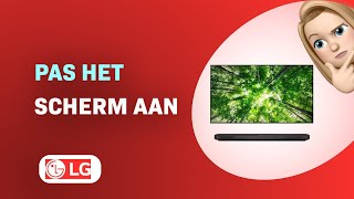 Hoe pas je het scherm van je LG 32LQ63006LA TV aan [upl. by Ellita]