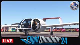 GA Flight up East Coast Tasmania  Microsoft Flight Simulator 2024 [upl. by Ahsiret136]