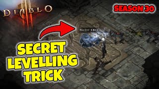 Must Know SECRET Magic Rock Trick Diablo 3 Season 30  Darkening of Tristram [upl. by Won]