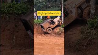 High speed reverse kl10offrodclub keralaoffroad [upl. by Shipley]