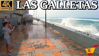 TENERIFE  LAS GALLETAS  Danger Here Now 😱 I have Never seen this place like this ● August 2023 [upl. by Letram]