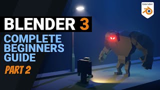 Blender 3  Complete Beginners Guide  Part 2  Materials amp Rendering [upl. by Rebak407]