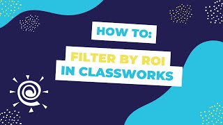 Classworks Minute  Filter by ROI in Classworks [upl. by Selway]