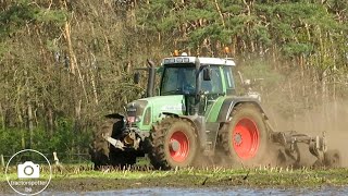 Melkveebedrijf Cools met Fendt 820 Vario mest onderrijden [upl. by Merri131]