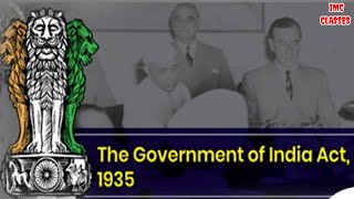 Government Of India Act 1935  Provincial Autonomy  Abolition Of Dyarchy  RBI Establishment [upl. by Dahcir221]