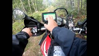 Sebago Lake Area Maine  ATV Trails on Big Bikes [upl. by Stronski445]