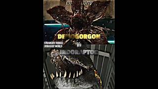 Demogorgon vs Indoraptor demogorgon indoraptor jurassicworld vsedit vsbattle strangerthings4 [upl. by Aretina]