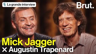 Entretien en français  avec la légende des Rolling Stones Mick Jagger [upl. by Ahsyad]