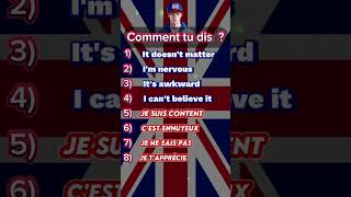 Apprendre l’anglais avec des quiz interactifs c’est fun et efficace 🧠 QuizAnglais anglais fyp [upl. by Retloc35]