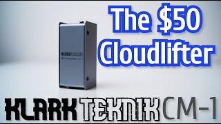 The Poor Mans Cloudlifter CL1  Klark Teknik CM1 Review [upl. by Luhe]