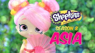 SHOPKINS SEASON 8 World Vacation  ASIA  Shoppies and Blind Boxes [upl. by Farrell]