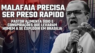 EXPLOSÃO EM BRASÍLIA MALAFAIA ATACA MORAES E INCITA ÓDIO E VIOLÊNCIA [upl. by Crofton]