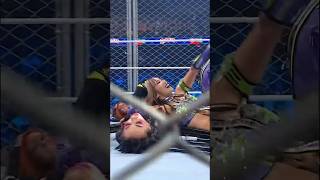 Kairi Sane with an INSANE elbow drop WarGames [upl. by Mullane]