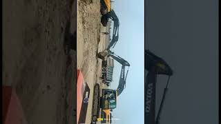 VOLVO EX350 EXCAVATOR WORK excavator automobile work working volvo volvocaminhoes song bs3 [upl. by Nedyrb]