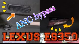 20192022 LEXUS ES350 ANC bypass amplifier rumbling sound stopper simple way [upl. by Geithner68]