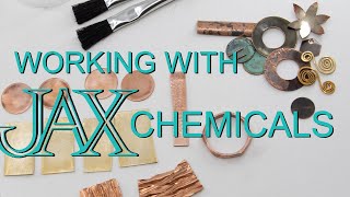 How to Use JAX Patinas Oxidizers Plating Solutions and Cleaners for Jewelry and Sculpture [upl. by Crystie31]