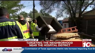 VIDEO Project CleanUp Resuscitating neighborhoods near Amarillo hospitals [upl. by Natsreik62]