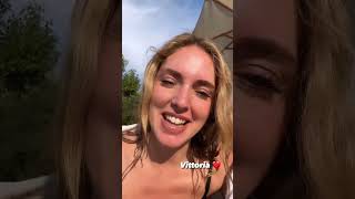 Chiara Ferragni quotMia figlia Vittoria mi ha fatto emozionare ☺quot [upl. by Jacobsohn]