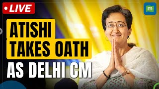 Delhi CM Swearingin Ceremony 2024 Live  Atishi Marlena Takes Oath As Delhi CM [upl. by Eward]