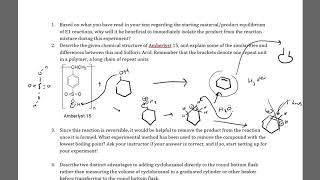 Formation of Cyclohexene Introduction [upl. by Aneelahs655]