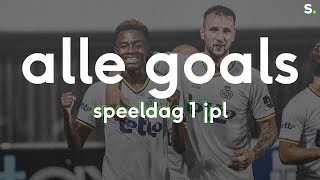 Bekijk alle goals van speeldag 1 van de Jupiler Pro League [upl. by Gronseth70]