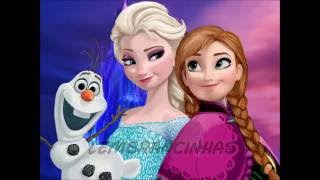 IDEIAS SIMPLES PARA FESTA TEMA FROZEN [upl. by Cioban]