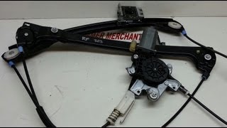 BMW E46 M3 330ci 323ci 325ci Window Glass Regulator Removal Pt 4 [upl. by Htebiram]