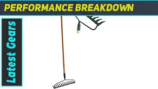 HeavyDuty Garden Bow Rake The Best Tool for Garden Work [upl. by Epillihp]