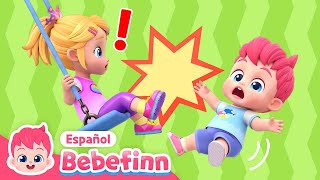 Seguridad en el Parque  Cuidados Diarios  Canciones Infantiles  Bebefinn en español [upl. by Freytag]