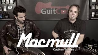 Macmull Custom Guitars review and adulation with Gearmanndude amp Sharon at GuitCon [upl. by Crandell]