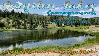 Canjilon Lakes Campgrounds New Mexico [upl. by Quinlan439]