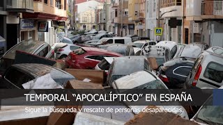 Temporal en Valencia España enfrenta una de las peores catástrofes meteorológicas [upl. by Almeta]