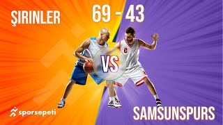 Şirinler  Samsunspurs  Div 3  Sporsepeti Basketbol Ligi [upl. by Ahsurej351]