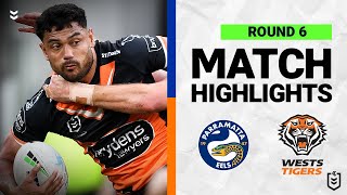 Parramatta Eels v Wests Tigers  Match Highlights  Round 6 2022  NRL [upl. by Lowenstein]