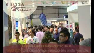 Caccia Village 2014 a Umbriafiere di Bastia Umbra spot [upl. by Gnanmos]