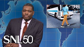 Weekend Update Dodgers Win World Series NYC Legalizes Jaywalking  SNL [upl. by Aserret]