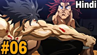 Baki Hanma vs Kengan Ashura episode 6 Explained in hindi  baki vs kengan ashura [upl. by Rora]