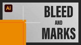 Bleed and Crop Marks in Adobe Illustrator [upl. by Adnouqal]