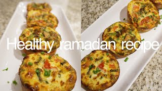 Mini Quiches aux Saumon Fumé Asperges et Tomates كيش صحي بالخضر سمك السلمون المدخن [upl. by Deach]