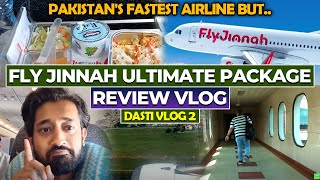 Dasti Vlog 2  Flying with Fly Jinnah What You NEED to Know About Prices Food and Duration [upl. by Morry]